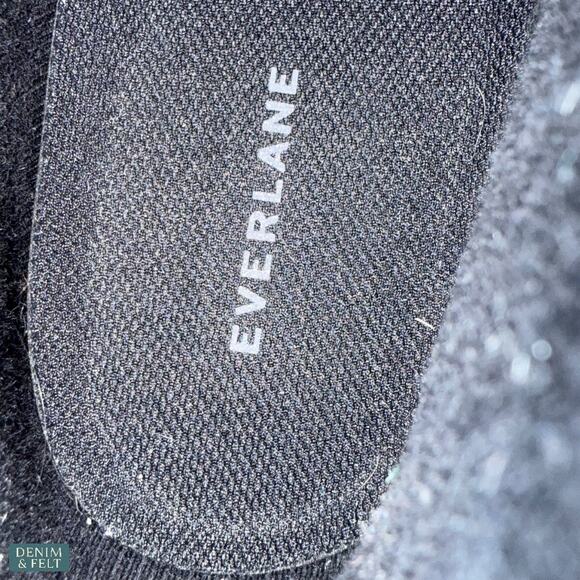 Everlane The Rain Boot Forest Green Black Chunky Chelsea Ankle Rain Boots - Picture 14 of 15